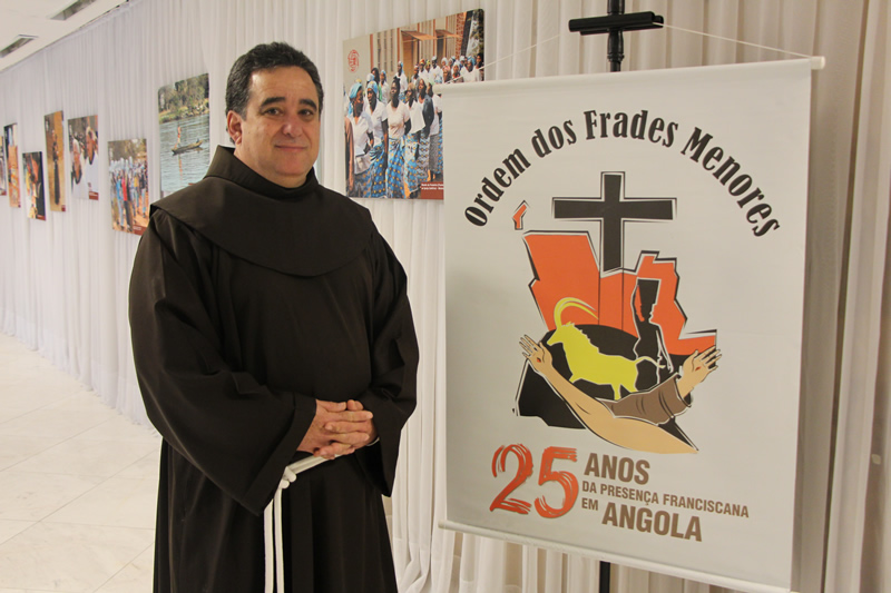 Frei Alexandre Magno, coordenador da Frente da Evangelização Missionária, esteve em Angola de 2002 a 2009.