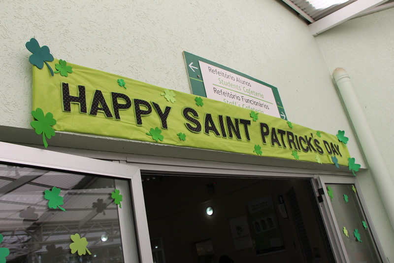 <i>Saint Patrick's Day</i> no Bom Jesus Internacional.