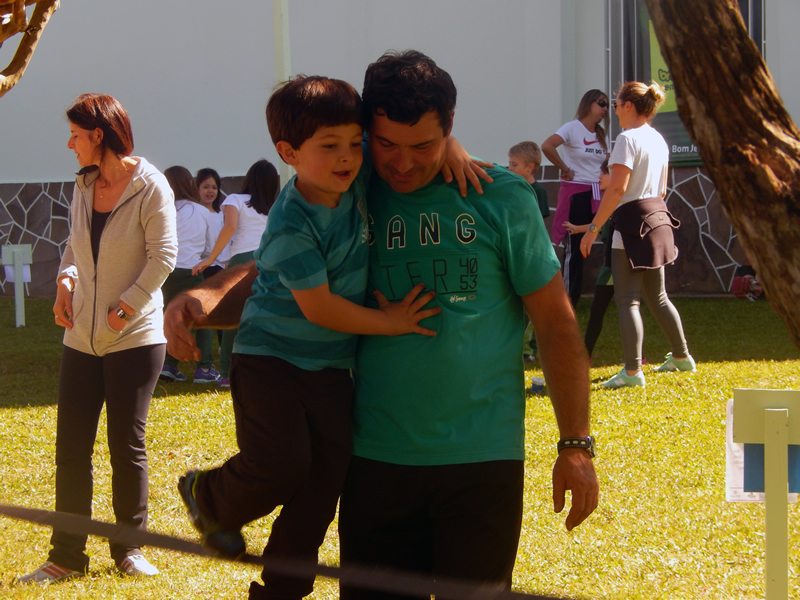 Brincando em Família no Bom Jesus São José, em Vacaria (RS).