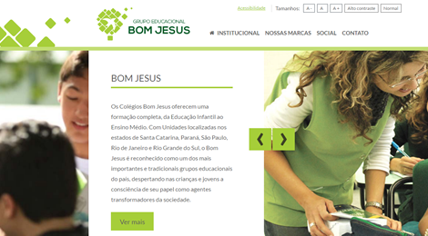 Grupo Educacional Bom Jesus lança portal institucional