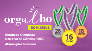 Alunos do Colégio Bom Jesus conquistam 60 medalhas na Olimpíada Nacional de Ciências (ONC)